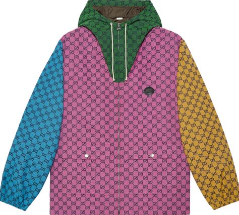 gucci gg multicolor jacket|gucci jacket farfetch.